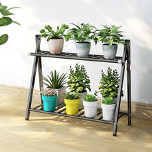 Plant Stand Indoor 2/3 Tier Metal Outdoor Tiered Stands Shelf For Multiple Plants Potted Ladder Simple Plant Display Rack Durable Plant Storage Rack Modern Flower Rack For Window Garden Balcony