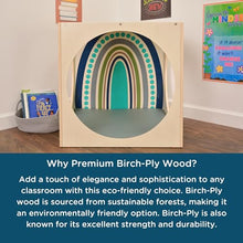 Children's Factory Angeles Tranquility Cube Reading Nook Wooden