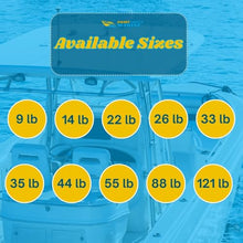 Smart Choice Marine 121 lb Galvanized Scoop Style Anchor with Roll Bar