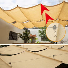 FENGZEQUAN Retractable Wave Awning Cover, Slip Rope Retractable Shade Sail, Breathable Wave Awning，Replacement Pergola for Outdoor Gardens, Patios, Decks and Gazebos(W2.6*L9m/W8.53*L29.53ft)