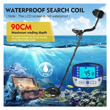 JIQHOHX Metal Detectors Metal Detector Underground Search Finder Gold Detector Treasure Hunter Detecting Waterproof High Accuracy (11 with Small Detector)