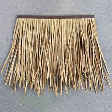WLCGYD Synthetic Thatched Roofing for Tiki Hut, Palapa Straw Roof Panels Hats 20" X 10 Inch Grass Blinds Fireproof, 2-30 PCS Umbrella Cover/Caps for Gazebo Canopy Cottage Pergola(24pc)