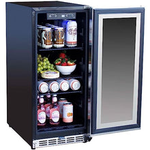 Summerset 15" Outdoor Rated Fridge With Glass Door