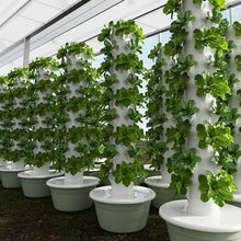 Vertical Hydroponic Tower Garden Hydroponics Growing System with LED Grow Lights, Self-Watering Timer, for Indoor Herbs Fruits Vegetables Planting