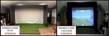 SPECTRUM GOLF SIMULATORS Golf Impact Screen Poly Spacer White