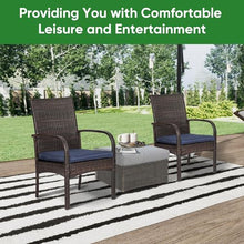 SAILARY Outdoor Wicker Patio Dining Chairs with Padded Cushions Set of 4: Porch Rattan Chairs Club Chairs with High Back and Deep Seating 350lbs, Brown