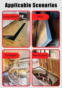 WAHHWF Invisible Flush Mount Floor Hatch, Customizable Recessed Basement Door for Discreet Cellar/Crawl Space Access for Home Renovation(28x20 inch)