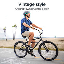 Schwinn Huron Adult Beach Cruiser Bike 26-Inch Black