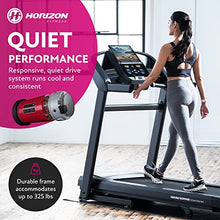 Horizon Fitness T202 Foldable Treadmill Black