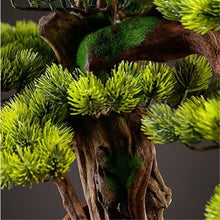 Bonsai Simulation Welcome Pine Entrance Desktop Indoor Bonsai Fake Plants Decorative Hotel Showroom Landscaping Plant