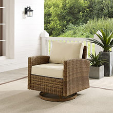 Crosley Furniture Bradenton Swivel Rocker Chair
