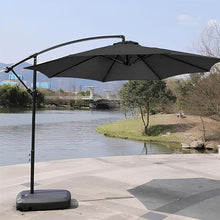 GAZOGJ Replacement Canopy for Offset Umbrella Uvresistant Awning Fabric Tearresistant Patio Umbrella Cover Outdoor Shade Canopy Red Suitable for Garden Beach and Patio.,Gris-6ribs 6.5ft/2M