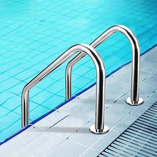 Swimming Pool Ladder, 3-Step Stainless Steel Swim Step Ladder, Non-Slip Pool Pedals Entry and Exit System, 330Lbs Load (Silver Tube Wall 1.5mm)