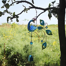 1pcs Garden Wind Chimes Window Balcony Yard Home Wall Hanging Bells Ornament Decoration (Color : E) (D)