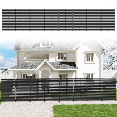 Trygoal 72" Privacy Screen Outdoor Privacy Fence Panel for Patio