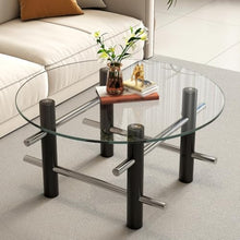 KXWOQ3ED Round Tempered Glass Table Top, Clear Glass Table Top for Dining Table, Coffee Table, Outdoor Patio Table Top, Flat Polished Edge, Table Protector(95cm(38In))