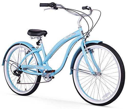 Firmstrong Bella Classic Women's Beach Cruiser Bicycle Baby Blue