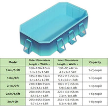 Portable No-Inflation Foldable Pool Outdoor Summer Swimming Pool