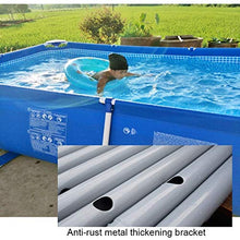 FFCJJDS Ultra Frame Swimming Pool Set with Filter Pump, Ladder & Pool Cover