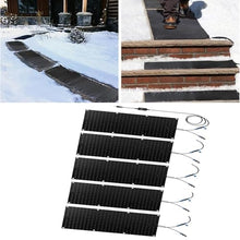 YHNNH Snow Melting Mats for Outdoor Use - Anti-Slip Winter Walkway & Stair Heating Mats for Efficient Snow Removal(40x200cmx5Pcs)