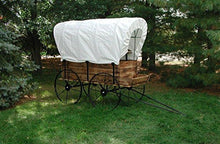 Frontier Carriages Covered Wagon Treated Wood Red