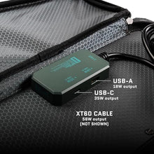 Dark Energy Spectre Folding 56W Solar Panel | USB-C and USB-C Output for Charging | Ultra-Durable, IPX7 Waterproof, Chainable Design, Off the Grid Solar Powerhouse