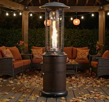 LAVA Heat Italia MILANO 6ft Commercial Premium Portable Patio Heater 36,000 BTU 360° 5 ft Heat Radius, Triple Safety, Electronic Ignition Durable Design for outdoor (Heritage Bronze, Liquid Propane)