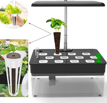 LKXNEW Hydroponic Indoor Planting Lamp with Adjustable Bracket and Touch Control for Home and Kitchen