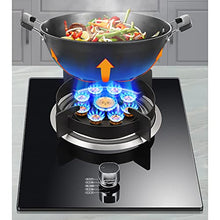 RASRGTRQ Cast Iron & Stainfuless Steel Blue Single Burner Gas Cooker, 7.2KW, 1 Burner, Explosion-proof, Suitable for Natural/Propane Gas