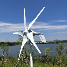300W / 400W / 500W Permanent Magnet Wind Turbine For Home, Solar Hybrid Power, Automatic Outdoor Rooftop Or Farm Use(400w)
