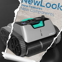WYBOT C1 Pro Robotic Pool Cleaner with APP, Manual Mode Switching & Wall Climbing, 65W Suction Power, 150 Mins, 1614 sq.ft, Intelligent Route Planning, Pool Vacuum for Inground Pools