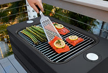 Everdure by Heston Blumenthal Fusion 29-Inch Charcoal Grill with Patented Built-in Rotisserie System & Quick Electric Ignition, Outdoor BBQ Grill, Adjustable Rod Height, Easy Clean-Up, Matte Black