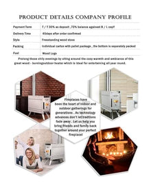 BINBINNIAO Folding Wood-Fired Sauna Stove for Outdoor Camping Tent Heater and Indoor Saunaroom for Home Spa