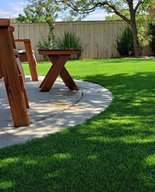 Generic Luxurious Realistic Artificial Grass Turf Roll for Outdoor Indoor Lawn - Pine-green & Bamboo-green (12 x 78)