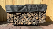 Woodhaven Courtyard Outdoor Firewood Rack With Cover (6 Foot)