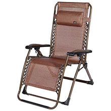 Renovation House Chairs Zero Gravity Chair Large Portable Patio Recliners Adjustable Folding Chair with Cup Holder for Poolside Outdoor Yard Beach Durable (Color : 1002)