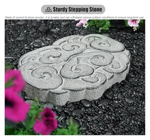 Garden Stepping Stone,Decorative Stone for Garden, Garden Stepping Stone for Pathway Flower Bed, Porch Veranda Walkways Walking