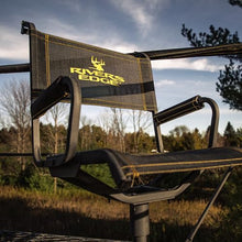 Rivers Edge Treestands 12’ 2-Man Quad Pod Tower Stand Black