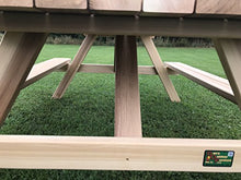 Dan's Outdoor Furniture Mfg. Co. LLC Western Red Cedar 72" Rectangular Top Picnic Table 6'