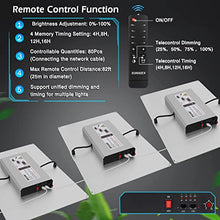HONORSEN 4000W LED Grow Light Full Spectrum 5x5ft Coverage Remote Control Dimmable Grow Lamps with Timer Plant Light for Hydroponic Indoor Plants Veg and Flower (1276Pcs LEDs)