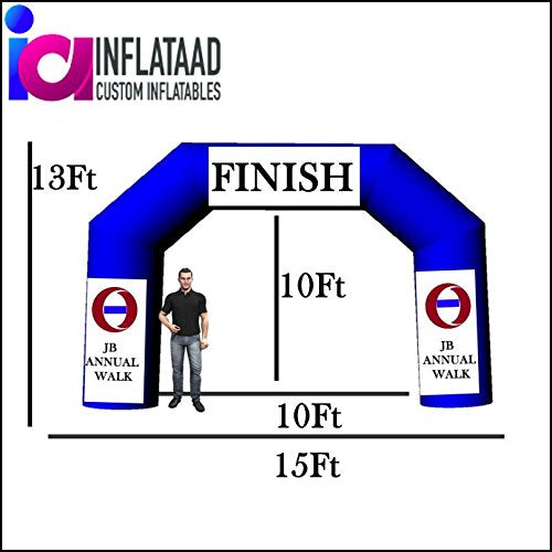 Inflata Ad Inc. 15 Ft Inflatable Arch Triangle