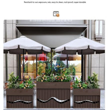 planter box Outdoor Planter Box Partition Fence for Park Hotel(Large)
