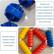 Pool Lane Dividers Swimming Pool Safety Divider Rope and Float Kit, Section Off Hazardous Areas, Floating Cordon(Diameter: 15cm,28M/91.86FT)