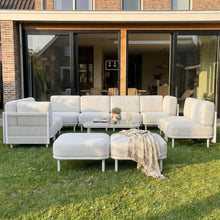 LayinSun 11 Pieces Patio Furniture Set with Fire Pit Table