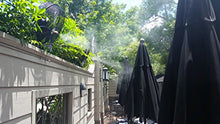 mistcooling Misting Fan Systems Outdoor Fan (18 Inch Fan Black)