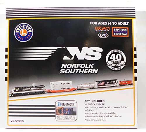 Lionel Norfolk Southern Legacy Freight Train Set O Gauge 2222090