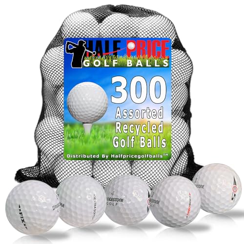 Halfpricegolfballs Recycled Used Golf Balls Proline White Mix