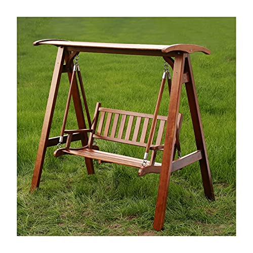 ELUKHT Creative Hotel Patio Porch Swing Glider with Stand Porch Swings Adults Patio Furniture Porch Swing Outdoor Swing Chair Bench Suitable for Patio, Garden, Poolside, Balcony