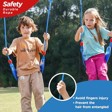DOLPHIN PLAYGROUND T Wooden Swing Set with Slide and Sandbox for Ages 2-6