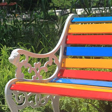 ERoomQ Outdoor GThe Bench,Patio Bench Park Bench Outdoor Conversation Couch, GThe Bench Outdoor Solid Wood Patio Bench, Courtyard Seat